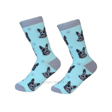 Australian Cattle Dog /Socks - 800-90-Austr - Santa & Me