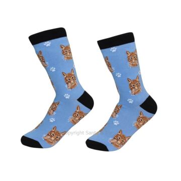 Silver Tabby Cat /Socks - 801-8-Silver - Santa & Me