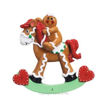 Gingerbread Rocking Horse