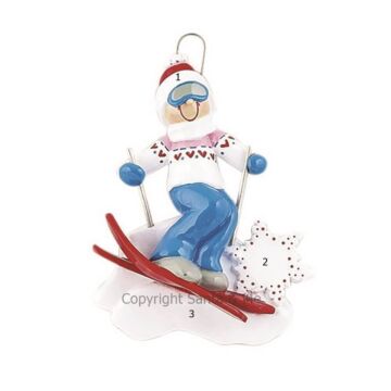 Ski Action Girl