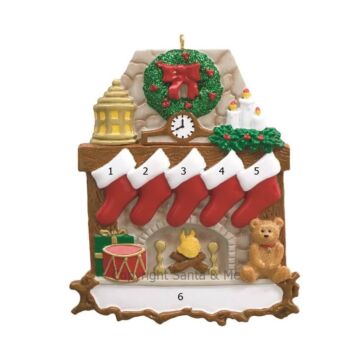 Fireplace Stocking /5 - RM9-5 - Santa & Me