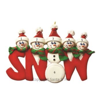Snow Word Family /5