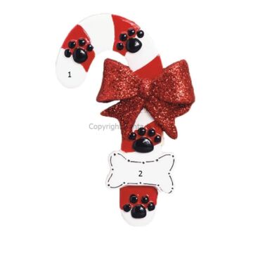 Dog Candy Cane