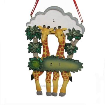 Giraffe Couple - A1376 - Santa & Me