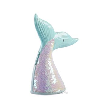 Reversible Sequin Mermaid Tail (Money Bank)