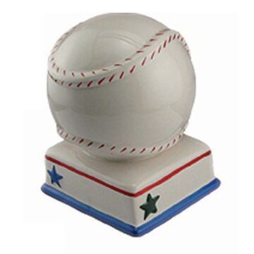 Baseball Sport Bank - Piggy Bank - C190 - Santa & Me