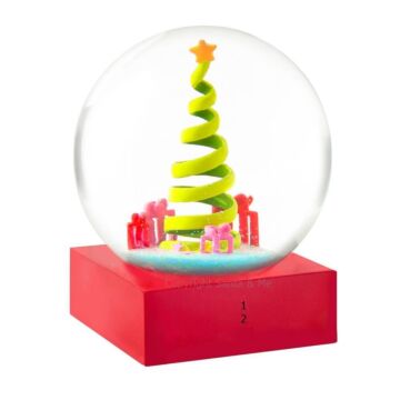 Ribbon Tree - Snow Globe - CS234-Ribbon - Santa & Me