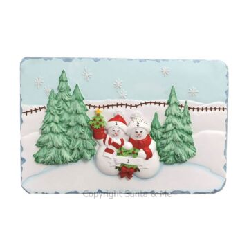 Door Hanger with 2 people - DO1-2 - Santa & Me