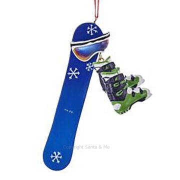Snowboard - D2633 - Santa & Me