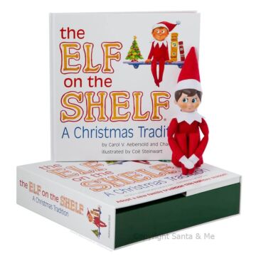 The Elf On The Shelf - Boy Light /English - EOT-Boy-Engl - Santa & Me