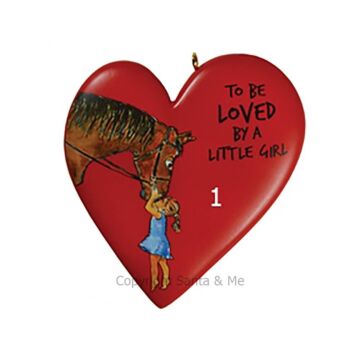 To Be Loved By A Little Girl - Horses