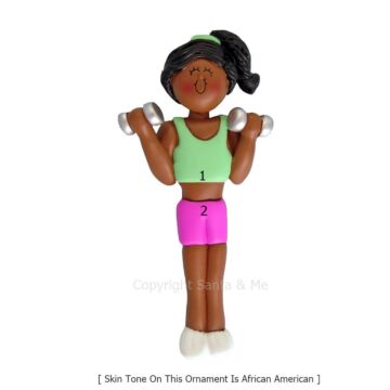 Weight Lifter /Female - OC177FAA - Santa & Me