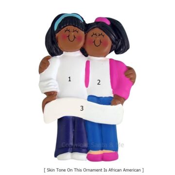Friends / Sisters - OC215-FAAFAA - Santa & Me