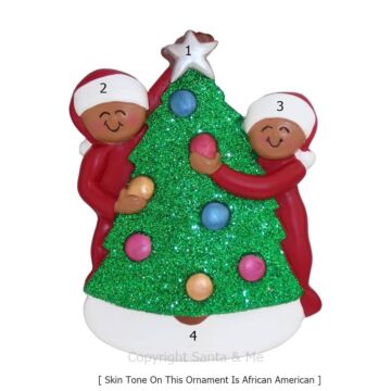 Family Decorating Tree /2 - OC268-2AA - Santa & Me
