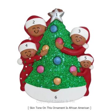 Family Decorating Tree /4 - OC268-4AA - Santa & Me