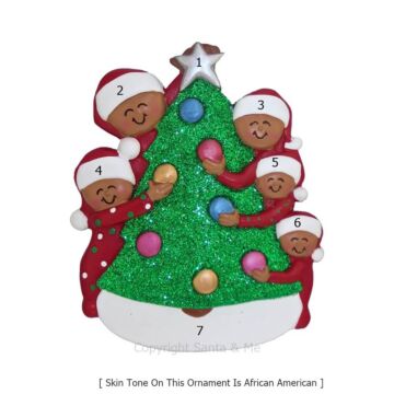 Family Decorating Tree /5 - OC268-5AA - Santa & Me