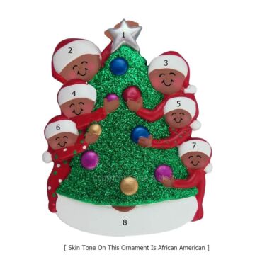 Family Decorating Tree /6 - OC268-6AA - Santa & Me
