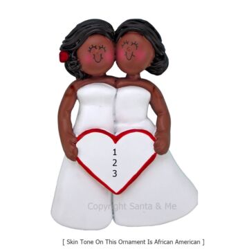 Same Sex Wedding /Female - OC285-FAAFAA - Santa & Me