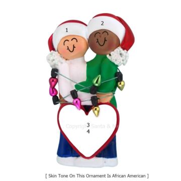 Couples First Christmas - OC295-F-MAA - Santa & Me