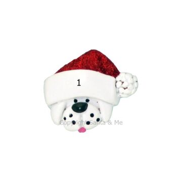 Dog Add On /White OC - DogWhite - Santa & Me