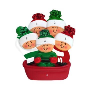 Family Sledding 5