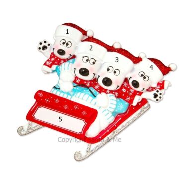 Bears On Sled /4