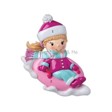 Snow Tubing Girl