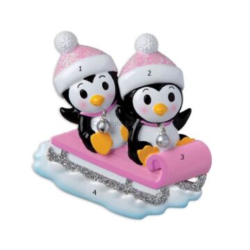 Twins On Sled (PP)