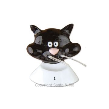 Cat Add On /Black OR - OR857-BLKCAT - Santa & Me