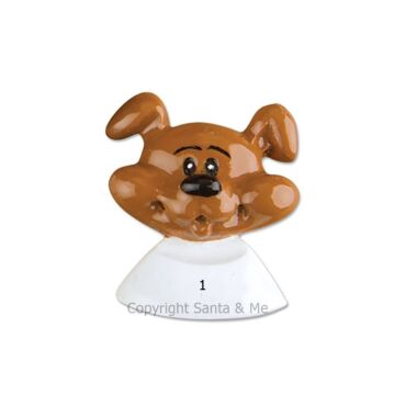 Dog Add On /Brown OR - OR858-BrownD - Santa & Me