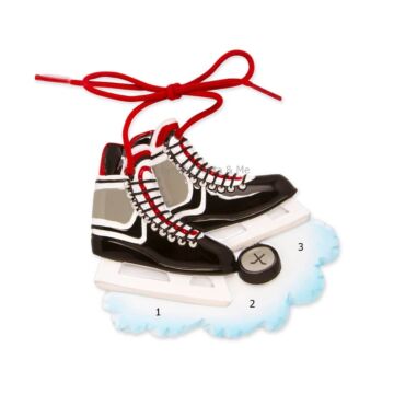 Hockey Skates /Red