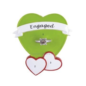 Engagement Ring Heart Box