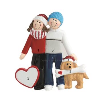 Couple with Dog