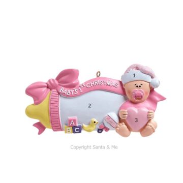 Baby Bottle /Pink Revised