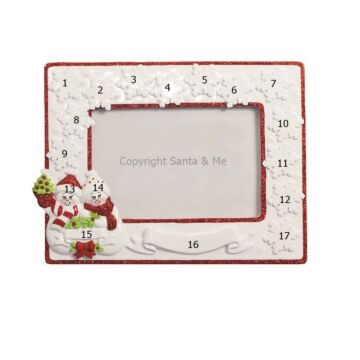 Snow Couple (Picture Frame)