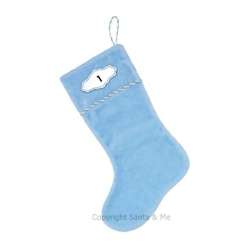 Blue Stocking - STNB - Santa & Me