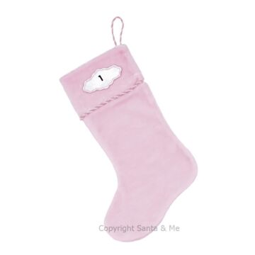 Pink Stocking - STNP - Santa & Me