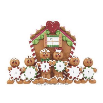 Gingerbread House /6 (Table Decoration)