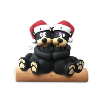 Black Bear Couple (Table Decoration)