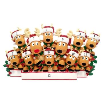 Reindeer Family / 11 (Table Decoration)