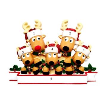 Reindeer Family / 5 (Table Decoration)