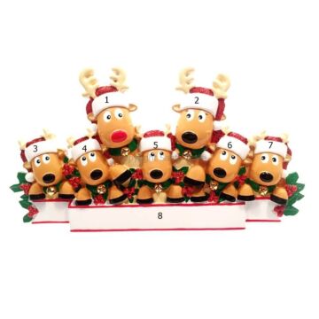 Reindeer Family / 7 (Table Decoration)