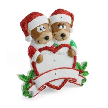 Brown Bear Couple (Table Decoration)