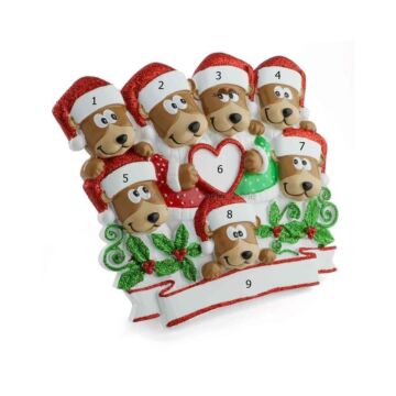 Brown Bear Family /7 (Table Decoration)