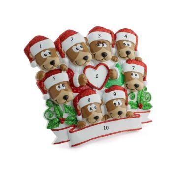Brown Bear Family /8 (Table Decoration)