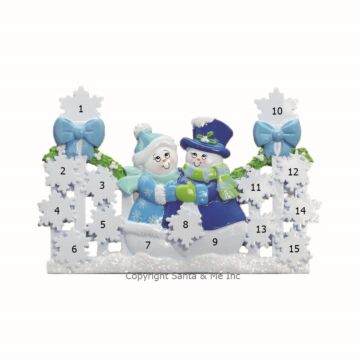 Snowflake Gate /Blue (Table Decoration)
