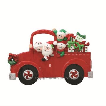 Santa's Truck /4 (Table Decoration)