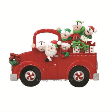 Santa's Truck /6 (Table Decoration)