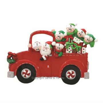 Santa's Truck /7 (Table Decoration)