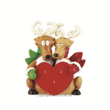 Reindeer Couple (Table Decoration)
